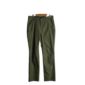 Spyder Men's Olive Green 4-Way Stretch Casual Straight Leg Pants